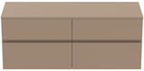 IDEAL STANDARD Finesse Waschtischunterschrank 1402 mm, 4 Auszüge, Greige matt