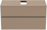 Ideal Standard Finesse Waschtischunterschrank 1002 mm, 2 Auszüge, Greige matt, wandhängend