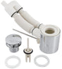 Ideal Standard Ablaufgarnitur SimplyU mit Überlauf Ideal Flow, Chrom