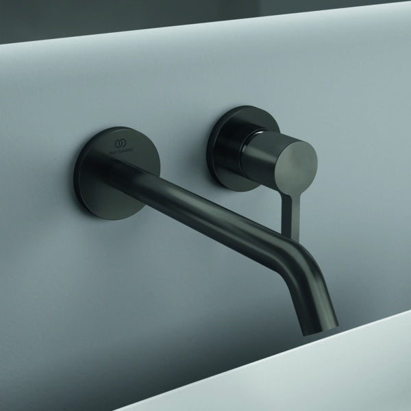 Ideal Standard Joy Wand-Waschtischarmatur BS2 Brushed Gold 220 mm Auslauf