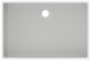 Ideal Standard Aufsatzwaschtisch Extra 600x400x125 mm Weiß mit IdealPlus, ohne Hahnloch