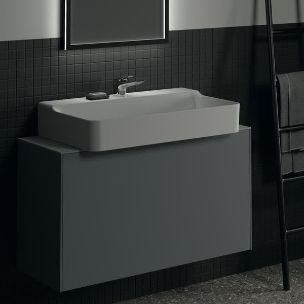 IDEAL STANDARD Conca Waschtischunterschrank 1000 mm, 1 Auszug, Eiche geflammt, wandhängend