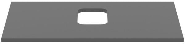 IDEAL STANDARD i.life B Waschtischplatte Eiche Natur 802x507x18 mm mit mittigem Ausschnitt