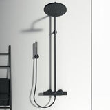 Ideal Standard Duschsystem Ceratherm T25 KB d:300mm Stick-Handbrause Silk Black
