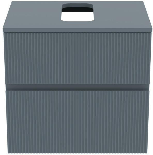 Ideal Standard Finesse Waschtischunterschrank 602 mm, 2 Auszüge, Greige matt, wandhängend