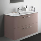 Ideal Standard i.life A Waschtischset 100 cm mit Unterschrank und chrom Griff, Weiß matt