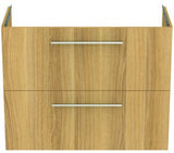 Ideal Standard i.life S Waschtischunterschrank 800 mm, 2 Auszüge, Weiß matt, wandhängend