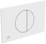 IDEAL STANDARD Oleas M5 Betätigungsplatte Schwarz – Mechanische 2-Mengen-Spültechnik