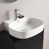 Ideal Standard Aufsatzwaschtisch Linda-X 500x480mm Weiß mit 1 Hahnloch & Überlauf