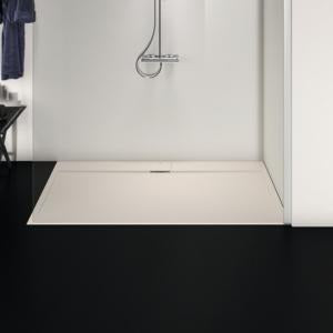 Ideal Standard Ultra Flat S i.life Rechteck-Brausewanne 1700x900x30mm Carraraweiß – Mineralguss, matt, Anti-Rutsch