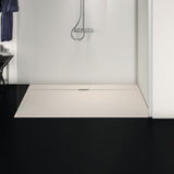 Ideal Standard Ultra Flat S i.life Rechteck-Brausewanne 1700x900x30mm Carraraweiß – Mineralguss, matt, Anti-Rutsch