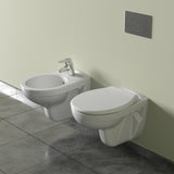 Ideal Standard Wandbidet Eurovit, 1 Hahnloch, 360x520x350mm, Weiß