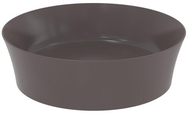Ideal Standard Ipalyss Aufsatzwaschtisch 400x400mm Seidenweiß ohne Hahnloch ohne Überlauf