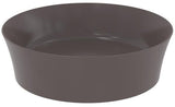 Ideal Standard Ipalyss Aufsatzwaschtisch 400x400mm Seidenweiß ohne Hahnloch ohne Überlauf