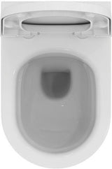 Ideal Standard Blend Curve Wand-WC-Paket randlos mit SoftClosing WC-Sitz 360x540x375mm Weiß