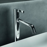 IDEAL STANDARD Joy Waschtischarmatur Brushed Gold mit Ablaufgarnitur 170mm