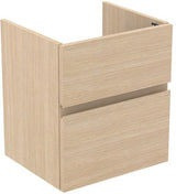 Ideal Standard Finesse Waschtischunterschrank 480 mm, 2 Auszüge, Greige matt – Wandhängend mit Softclose