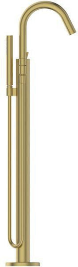 IDEAL STANDARD Joy Freistehende Wannenarmatur mit Stick-Handbrause 190mm in Brushed Gold