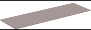 IDEAL STANDARD i.life B Waschtischplatte 1604x506x18 mm Quarzgrau matt ohne Ausschnitt