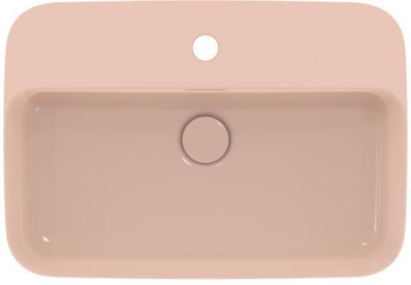 Ideal Standard Ipalyss Aufsatzschale 1 Hahnloch mit Überlauf 550x380x145mm Weiß