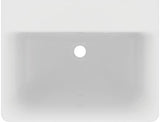 Ideal Standard Connect Cube Waschtisch 600x460mm Weiß ohne Hahnloch mit Überlauf