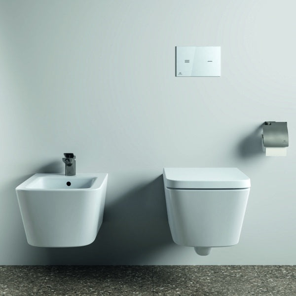 Ideal Standard Bidetarmatur Conca 133 mm mit Ablaufgarnitur Brushed Gold