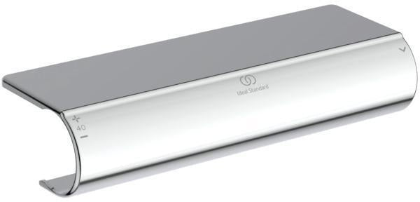 Ideal Standard Wrap-Over Ablage CeraTherm T für Brausethermostate T25, T50, T100 – Chrom