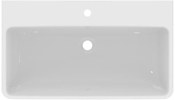 Ideal Standard i.life B Waschtisch 820 mm, 1 Hahnloch, mit Überlauf, Weiß