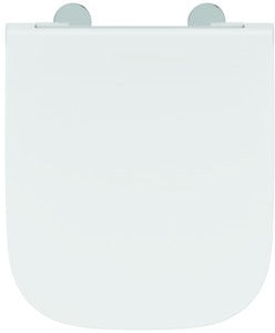 Ideal Standard i.life S WC-Sitz Sandwich Weiß Duroplast mit Deckel, Absenkautomatik-frei, abnehmbar