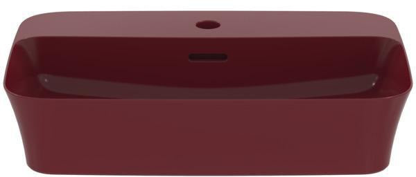 Ideal Standard Ipalyss Aufsatzschale 1 Hahnloch mit Überlauf 550x380x145mm Weiß