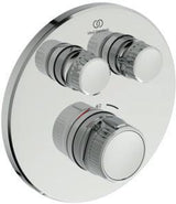 Ideal Standard Ceratherm Navigo 2 Brausethermostat Unterputz, 2 Verbraucher, rund, Chrom