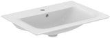 Ideal Standard Möbelwaschtisch Connect Air 640x460x165mm 1 Hahnloch mit Überlauf Weiß
