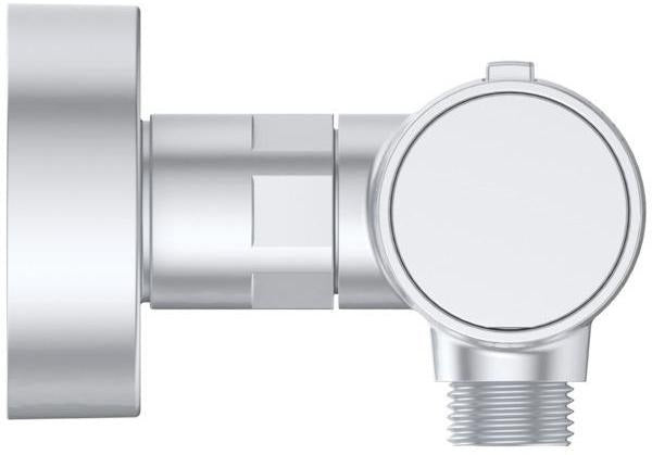Ideal Standard Brausethermostat AP Ceratherm Alu+ Silver – Aufputz DN 15 mit Cool Body & ECO-Spartaste