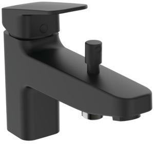 Ideal Standard Ceraplan Badearmatur für Wannenrand – 1-löchig, Chrom, keramische Kartusche