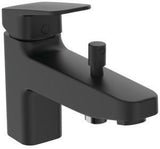 Ideal Standard Ceraplan Badearmatur für Wannenrand – 1-löchig, Chrom, keramische Kartusche