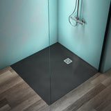 Ideal Standard Ultra Flat S+ Quadrat-Brausewanne 1200x1200mm Mineralguss Weiß Matt