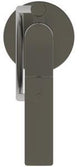 IDEAL STANDARD Conca freistehende Wannenarmatur mit Stick-Handbrause, 204 mm Ausladung, Silver Storm