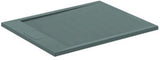 Ideal Standard Ultra Flat S i.life Brausewanne 1000x800x30mm Carraraweiß – Mineralguss mit Anti-Rutsch