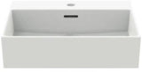 Ideal Standard Extra Aufsatzwaschtisch 500x450x150mm, geschliffen, 1 Hahnloch, mit Überlauf, Weiß