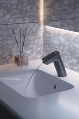 Ideal Standard Intelliflow Sensor-Waschtischarmatur 126 mm Chrom – Netzbetrieb, Infrarot, ohne Mixer