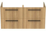 Ideal Standard i.life B Waschtischunterschrank 1200 mm, 4 Auszüge, Weiß matt, wandhängend