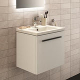Ideal Standard i.life S Möbelwaschtisch 510 mm, 1 Hahnloch, mit Überlauf, Weiß