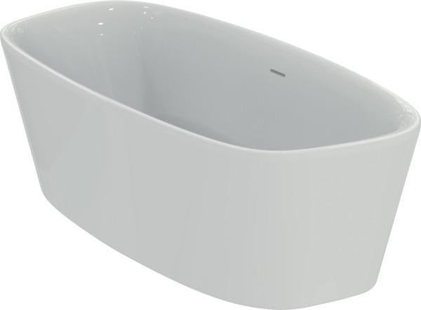 Ideal Standard Duo-Badewanne Dea freistehend 1900x900mm mit Ablauf und Überlauf in Weiß
