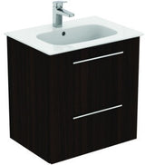 Ideal Standard i.life A Waschtischset 60 cm mit Unterschrank und chrom Griff, Weiß matt