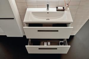 Ideal Standard i.life S Möbelwaschtisch 810 mm, 1 Hahnloch, mit Überlauf, Weiß