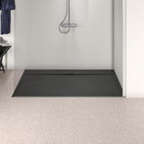 Ideal Standard Ultra Flat S i.life Rechteck-Brausewanne 1700x900x30mm Carraraweiß – Mineralguss, matt, Anti-Rutsch