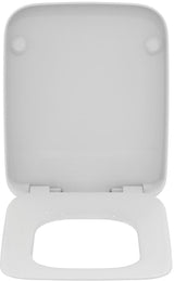 Ideal Standard WC-Sitz STRADA II Wrapover Weiß Duroplast mit Deckel und Edelstahl-Scharnieren