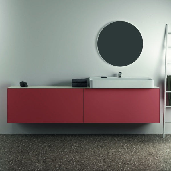 Ideal Standard WT-Unterschrank Conca, 2 Auszüge, Weiß, 2385x373x540mm, ohne Platte