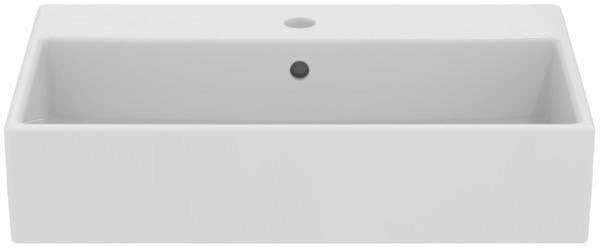 Ideal Standard i.life B Aufsatzwaschtisch 605x420x145 mm Weiß, 1 Hahnloch, mit Überlauf