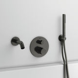 IDEAL STANDARD Idealrain Atelier Wandhalter für Handbrause & Brauseschlauch G1/2 Brushed Gold